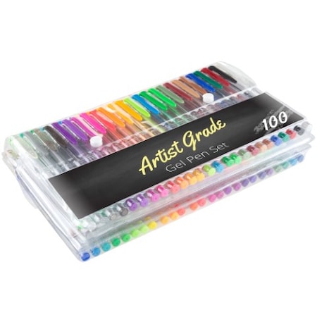 Toy Time Assorted Color Gel Pen Set - 100 Count 724761YSW